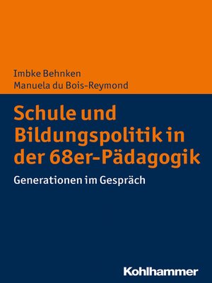 cover image of Schule und Bildungspolitik in der 68er-Pädagogik
